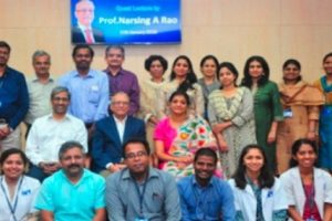 An evening with Prof. Narsing Rao2